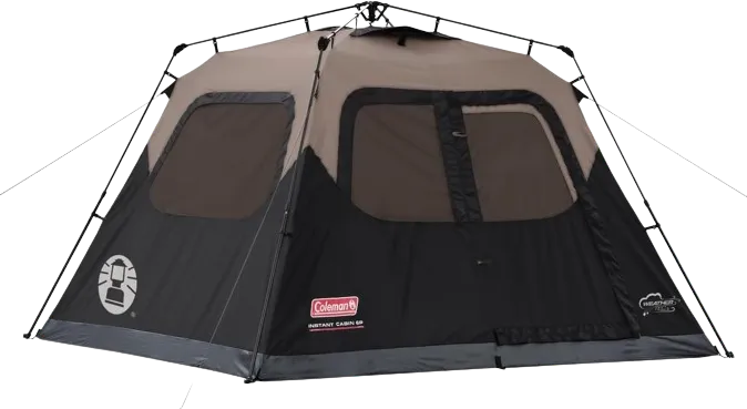 Coleman Camping Tent with Instant Setup, 6 Person